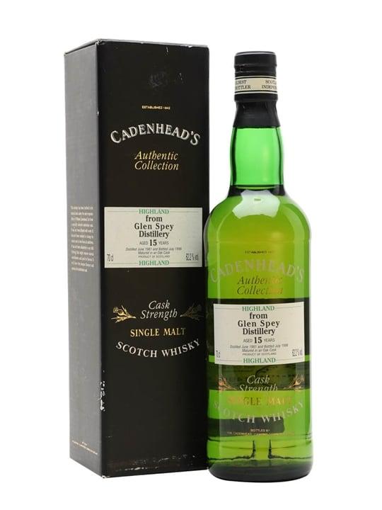Glen Spey 1981 / 15 Year Old / Cadenhead's Speyside Whisky