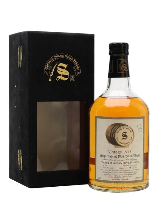 Glenury Royal Glenury Royal 1975 / 26 Year Old / Signatory Highland Whisky