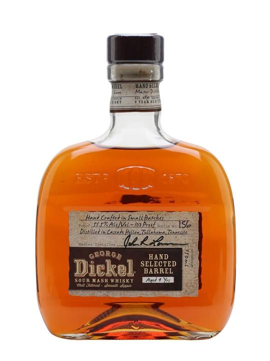 George Dickel 9 Year Old / Hand Selected Barrel Tennessee Whiskey