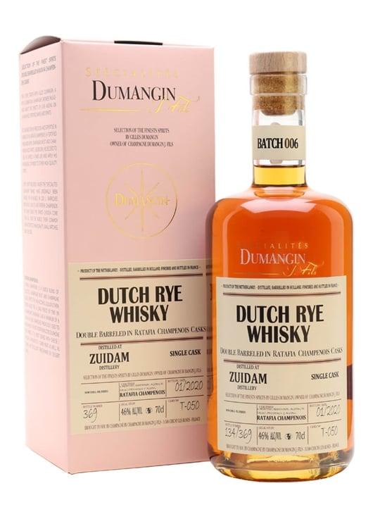 Zuidam Zuidam Dutch Rye Whisky / Ratafia Finish / Dumangin Batch 006 Dutch Whisky