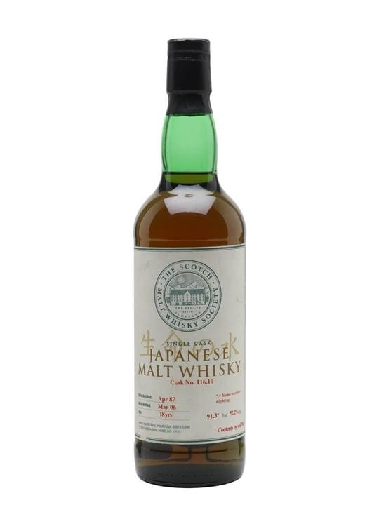 SMWS 116.10 (Yoichi) / 1987 / 18 Year Old Japanese Single Malt Whisky