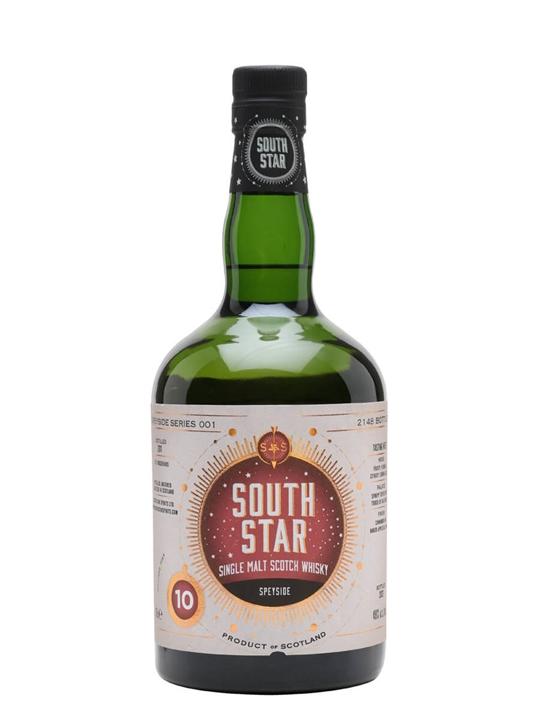 Undisclosed South Star Speyside Single Malt 2011 / 10 Year Old Speyside Whisky