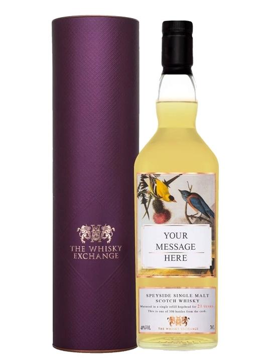 Personalised 21 Year Old Speyside Scotch Whisky Speyside Whisky