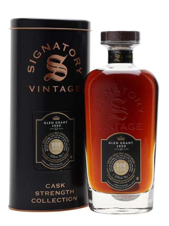 Glen Grant Glen Grant 2000 / 22 Year Old / Sherry Finish /Signatory for The Whisky Exchange Speyside Whisky