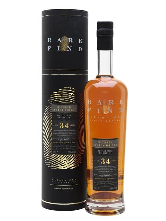Various Blended Scotch Whisky 1989 / 34 Year Old / Gleann Mor Rare Find Blended Whisky