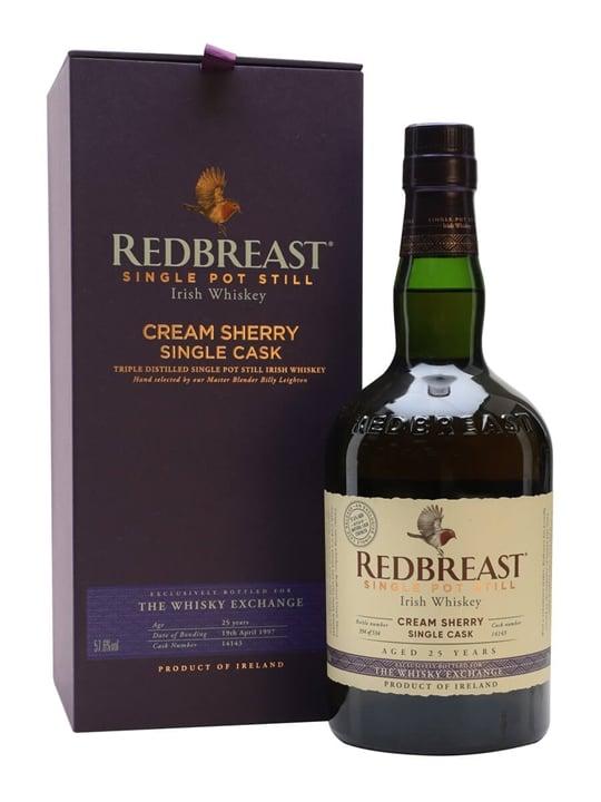 Redbreast Redbreast 1997 / 25 Year Old / Cream Sherry Cask / The Whisky Exchange Exclusive