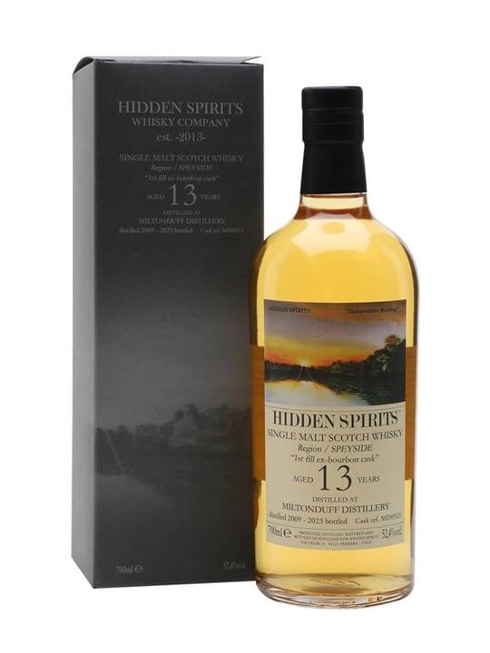 Miltonduff Miltonduff 2009 / 13 Year Old / Hidden Spirits Speyside Whisky