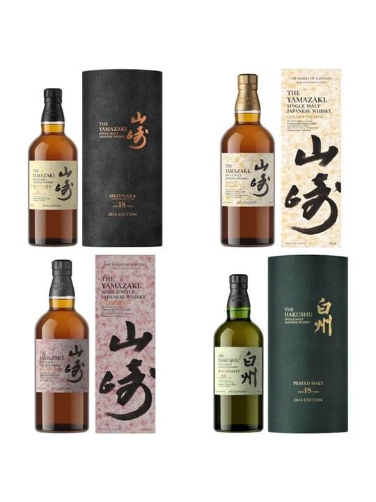 Suntory Suntory Tsukuriwake Cask Collection 2024 / 4 Bottles Japanese Whisky