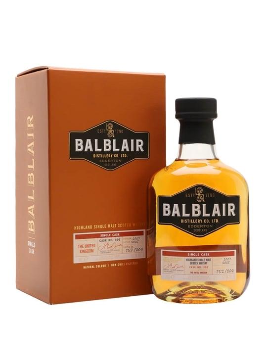 Balblair Balblair 2007 / Single Cask 392 / Bot.2025 Highland Whisky