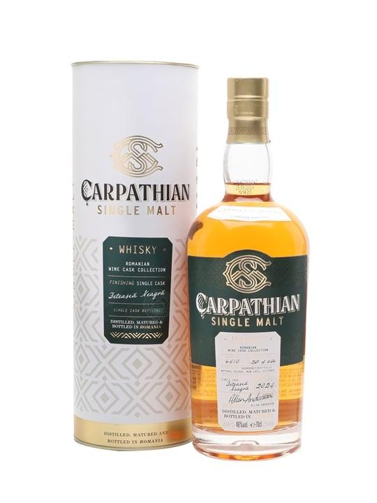 Carpathian Feteasca Neagra Wine Cask Finish Single Malt Whisky Single Whisky