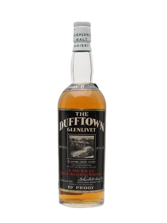 Dufftown-Glenlivet 8 Year Old / Bot.1960s Speyside Whisky