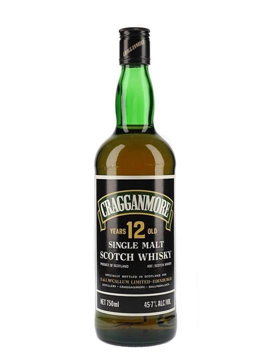 Cragganmore 12 Year Old / Bot.1980s Speyside Single Malt Scotch Whisky