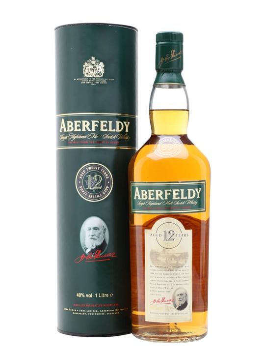 Aberfeldy Aberfeldy 12 Year Old / Litre Highland Single Malt Scotch Whisky