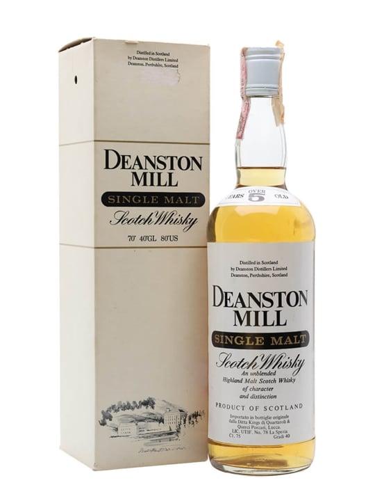 Deanston Deanston Mill 5 Year Old / Bot.1980s Highland Whisky
