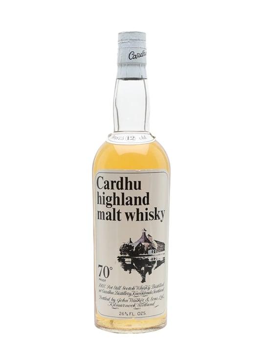 Cardhu 12 Year Old / Bot.1970s Speyside Single Malt Scotch Whisky