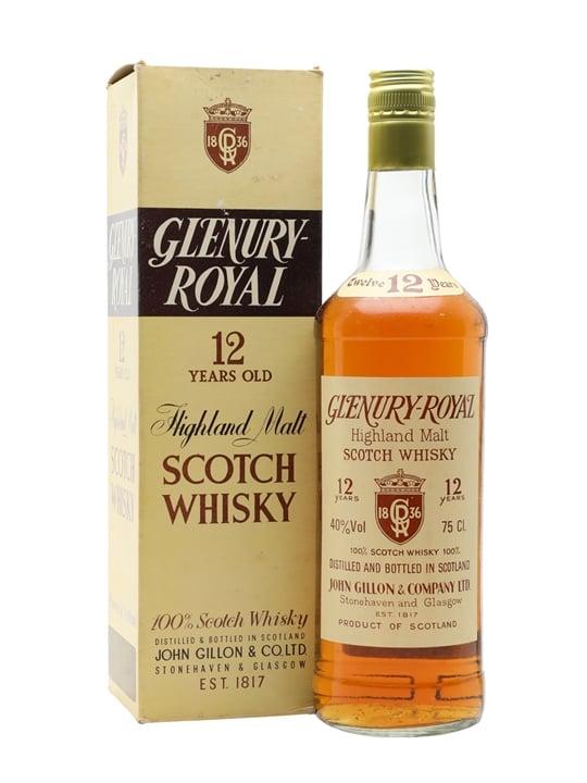 Glenury Royal Glenury Royal 12 Year Old / Bot.1980s Highland Whisky