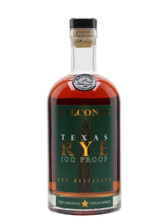 Balcones Texas Rye Whisky Texas Rye Whiskey