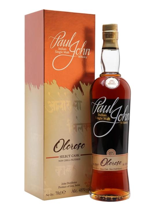 Paul John Paul John Oloroso Select Cask Single Malt Indian Whisky