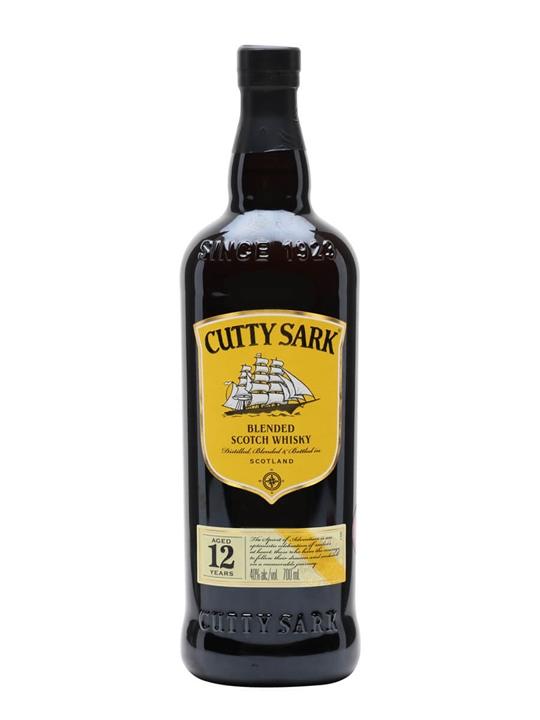Cutty Sark 12 Year Old Blended Scotch Whisky