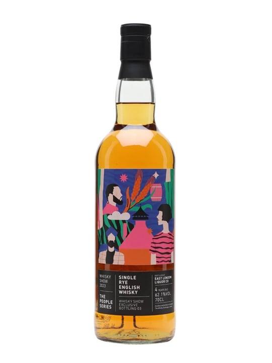 East London Liquor Co Single Rye Whisky / Sherry Cask / Whisky Show 2023 Single Whisky