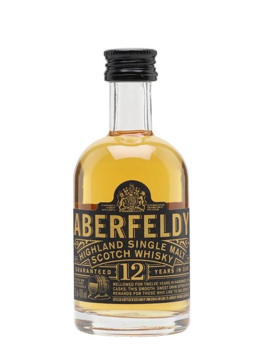 Aberfeldy Aberfeldy 12 Year Old / Miniature Highland Single Malt Scotch Whisky