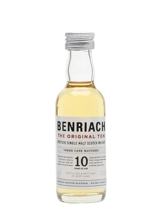 BenRiach Benriach The Original Ten / 10 Year Old / Miniature Speyside Whisky