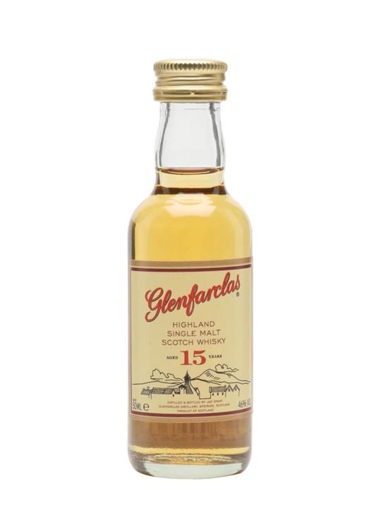Glenfarclas Glenfarclas 15 Year Old Miniature Speyside Single Malt Scotch Whisky