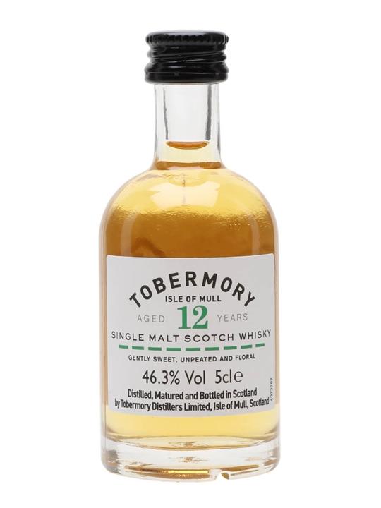 Tobermory Tobermory 12 Year Old Miniature Island Single Malt Scotch Whisky