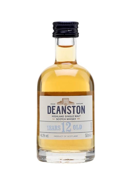 Deanston Deanston 12 Year Old Miniature Highland Single Malt Scotch Whisky