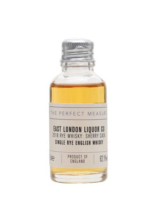 East London Liquor Co Rye Whisky 2018 Sample / Whisky Show 2023 Single Whisky
