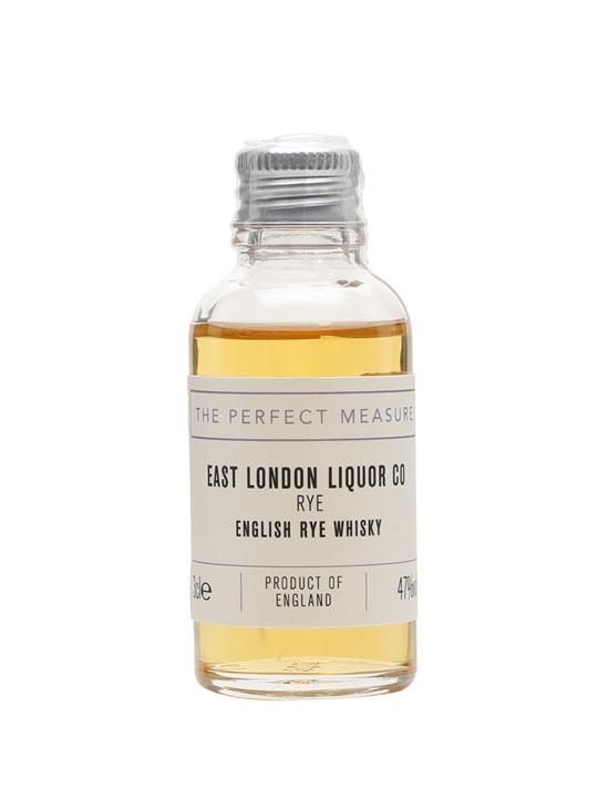 East London Liquor Co London Rye Whisky Sample English Rye Whisky