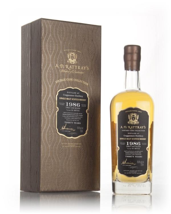 30 Year Old 1986 (cask 1492) - Vintage Cask Collection (A.D. Rattray)